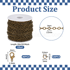 Наборы для самостоятельного изготовления цепочек/браслетов&nbsp;DIY-UN0007-73AB