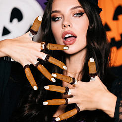 10шт пластиковое украшение для ухода за ногтями&nbsp;FEPA-GF0001-05A