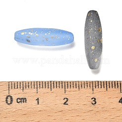 Матовые стеклянные бусины&nbsp;FGLA-L001-001A