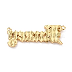 Настоящие позолоченные латунные эмалевые соединители 18k&nbsp;KK-G402-29G