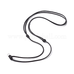 Регулируемый вощеный шнур кулон ожерелье изготовление&nbsp;NJEW-JN04668