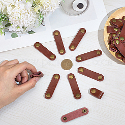 30 шт. органайзеры для шнуров из коровьей кожи&nbsp;AJEW-CL0002-33