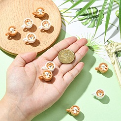 Подвески из непрозрачной смолы 5 шт.&nbsp;FIND-YW0010-04A