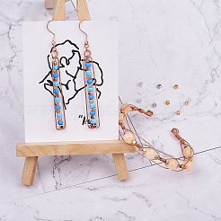 Латунные кубические бусины-проставки&nbsp;KK-PJ0001-02