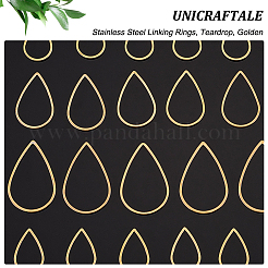 30 шт. 3 соединительных кольца из нержавеющей стали 201&nbsp;STAS-UN0048-12