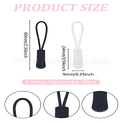 20 шт. 2 цвета аксессуаров для одежды&nbsp;KY-LP0001-25