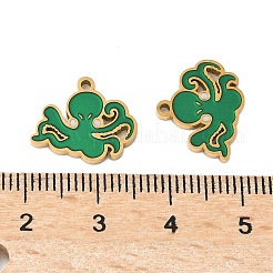 Подвески из нержавеющей стали 304 с эмалью&nbsp;STAS-Z139-03G-09