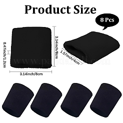 8шт полиэстеровые спортивные напульсники&nbsp;AJEW-CN0004-72