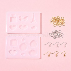 Наборы для изготовления сережек с подвесками своими руками&nbsp;DIY-FS0008-24