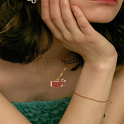 20шт 2 цвета сплава эмалевые подвески&nbsp;ENAM-LP0002-25