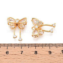 Латунные микро проложить кубического циркония подвески&nbsp;KK-N263-76B-G