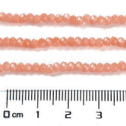 Запекание расписных стеклянных бусин с имитацией нефрита&nbsp;LS-DGLA-A034-J4MM-A34