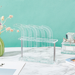 Прозрачные акриловые подставки-органайзеры для примерки серег&nbsp;EDIS-WH0030-35