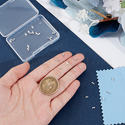 30 шт. 925 бусины-разделители из стерлингового серебра&nbsp;STER-UN0001-27B