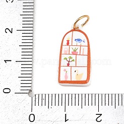 Подвески из нержавеющей стали 304 с эмалью&nbsp;STAS-C169-01D