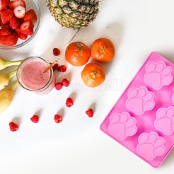 2 шт. 2 стиля Молды для помадки в форме лапы&nbsp;DIY-SZ0002-69