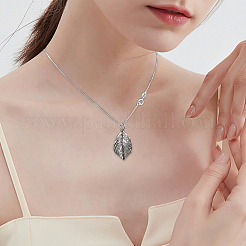 1 шт. 925 цепочки из стерлингового серебра&nbsp;NJEW-BBC0001-14