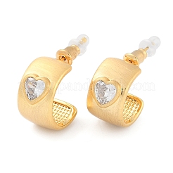 Серьги-гвоздики из латуни&nbsp;LS-EJEW-L288-008G