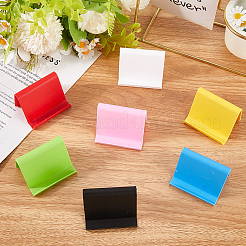 7 шт. двухцветные акриловые держатели для мобильных телефонов&nbsp;AJEW-CP0006-88