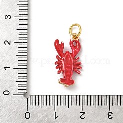 Подвески из эмали и сплава&nbsp;KK-H523-05B-G