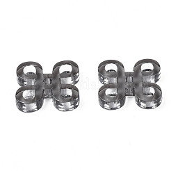 Прозрачные акриловые бусины&nbsp;BACR-N001-011