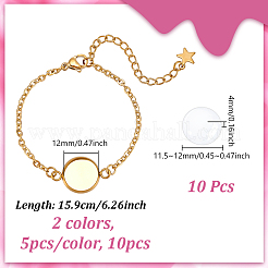 Набор для изготовления браслета с пустым куполом своими руками&nbsp;DIY-UN0004-29