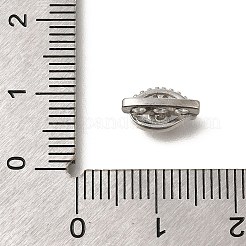 Стойка покрытие латунь прозрачный кубический цирконий проушины распорные планки&nbsp;KK-F883-17P