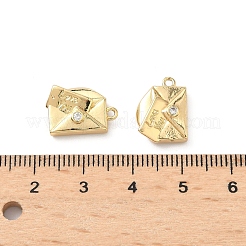 Латунные микро проложить кубического циркония подвески&nbsp;KK-L260-23G