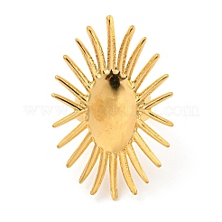 Регулируемые кольца из нержавеющей стали 304 для женщин&nbsp;RJEW-F158-02G-02