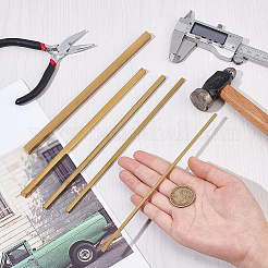 5шт 5 латунных палочки для поделок&nbsp;KK-BC0007-93