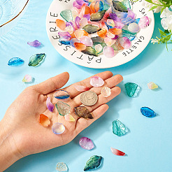 100шт 10 стиля прозрачные стеклянные подвески&nbsp;GLAA-TA0002-74