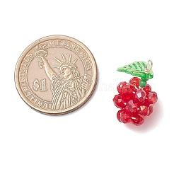 4шт стеклянные подвески&nbsp;PALLOY-TA00281