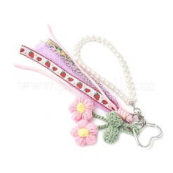 Подвесные украшения из шерстяной пряжи&nbsp;HJEW-JM04331-03