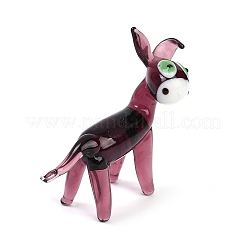 Серия животных миниатюрные украшения ручной работы лэмпворк&nbsp;LAMP-Q005-10B