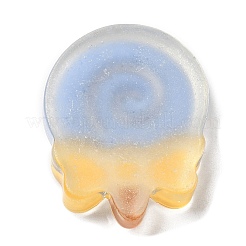 Кабошоны из полупрозрачной смолы&nbsp;RESI-H147-01N