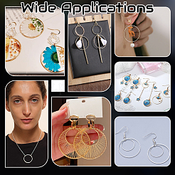 100 шт. 2-х цветные латунные соединительные кольца&nbsp;KK-GA0002-14