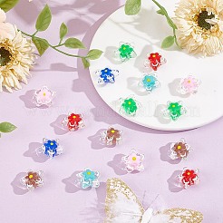 24шт 6 цвета бусины лэмпворк ручной работы&nbsp;LAMP-AR0001-31