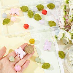 Набор для изготовления подвесок-браслетов из экологически чистого пищевого силикона в виде бабочек и цветов&nbsp;DIY-SC0024-85