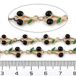 Ионное покрытие (ip) 304 нержавеющая сталь эмалированная вишневая цепь&nbsp;CHS-Z003-01G-04