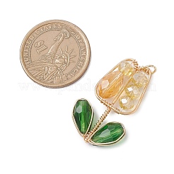 Подвески гальванизируйте стекла&nbsp;PALLOY-TA00357-04