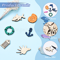 Древесины кабошонов&nbsp;WOOD-YW0001-29