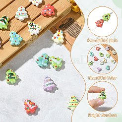 16шт 16 цвета фарфоровые бусины ручной работы&nbsp;PORC-CJ0001-13