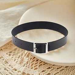 Ожерелья-чокеры из искусственной кожи в стиле панк-рок&nbsp;NJEW-WH20011-08A-P