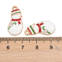 Новогодняя тема сплава эмали подвески&nbsp;FIND-I065-02G-KCG