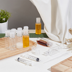 Пластиковые бутылки с откидной крышкой&nbsp;DIY-BC0013-34