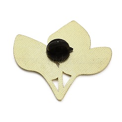 Японские эмалированные значки в виде банановых листьев&nbsp;JEWB-I060-01G-04