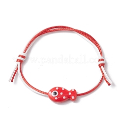 12шт. браслеты из бисера и фарфора ручной работы в виде рыбок&nbsp;BJEW-JB11831