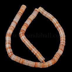 Мед натуральный нефрит бисер пряди&nbsp;G-G329-B02-8x1mm