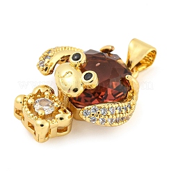 Покрытие стойки латунь микропаве прозрачные подвески из кубического циркония&nbsp;ZIRC-L100-154G-01