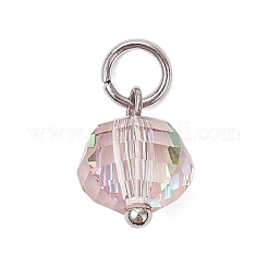 Открытые соединительные кольца из нержавеющей стали 304 и подвески из стеклянных бусин&nbsp;PALLOY-JF03599-02